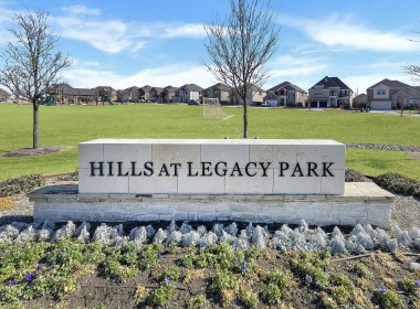 Hills At Legacy - Park Sign