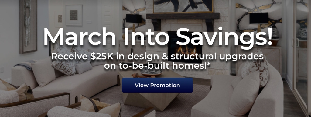 March 2023 Promotion for UnionMain Homes' Communities