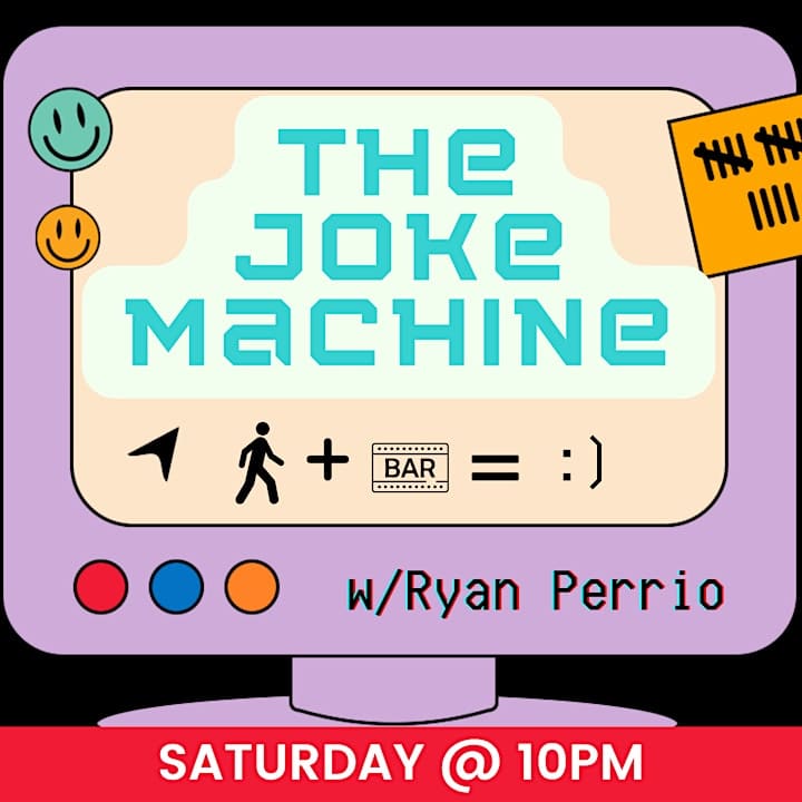 The joke machine with ryan perro.