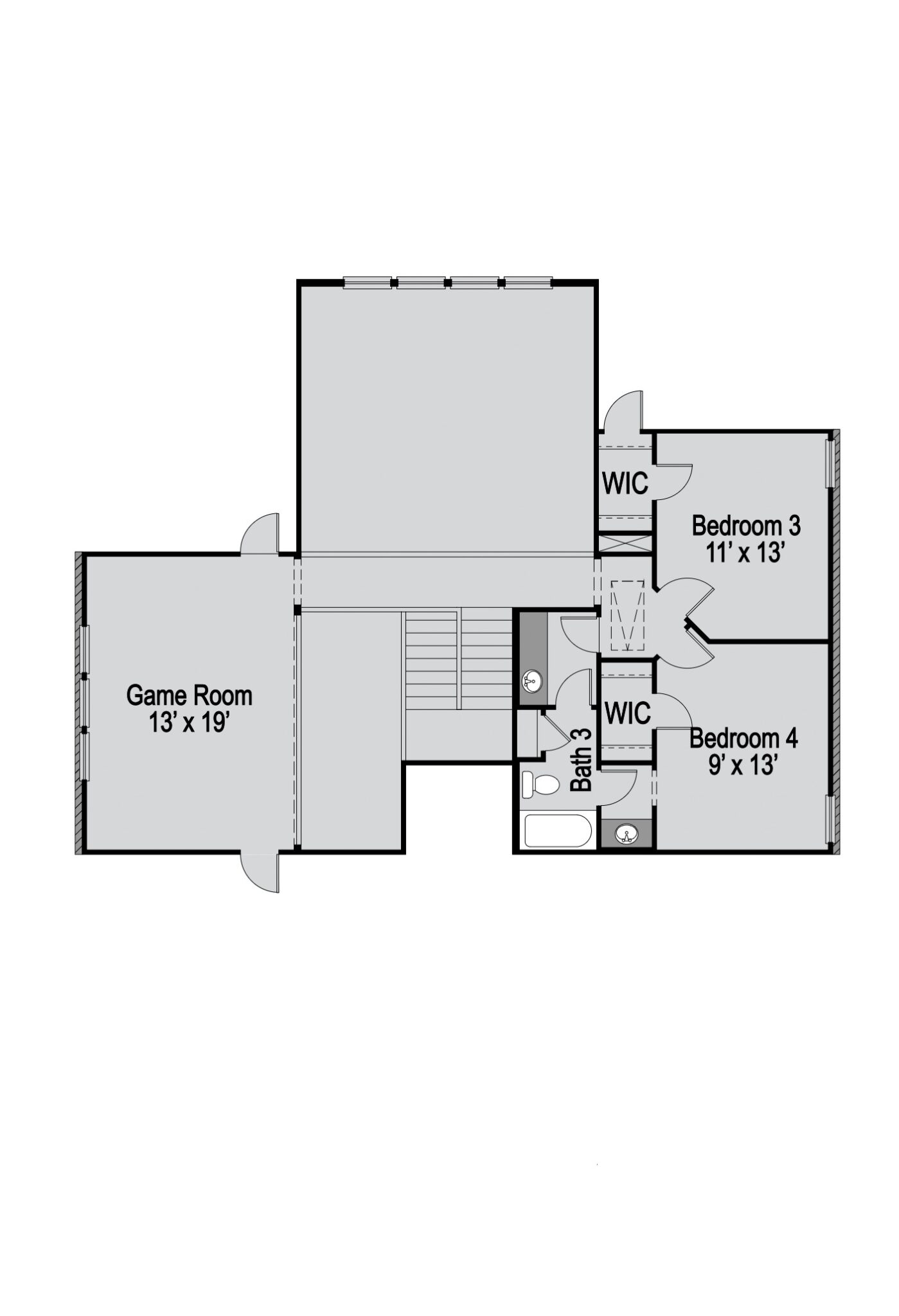 The layout of 3002 Wallis floorplan