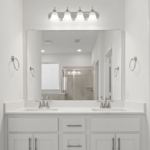 Double Sink in Owner's Bathroom