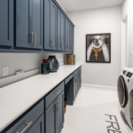Built In Laundry Storage Upgrade
