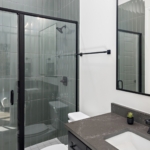 Walk in secondary shower
