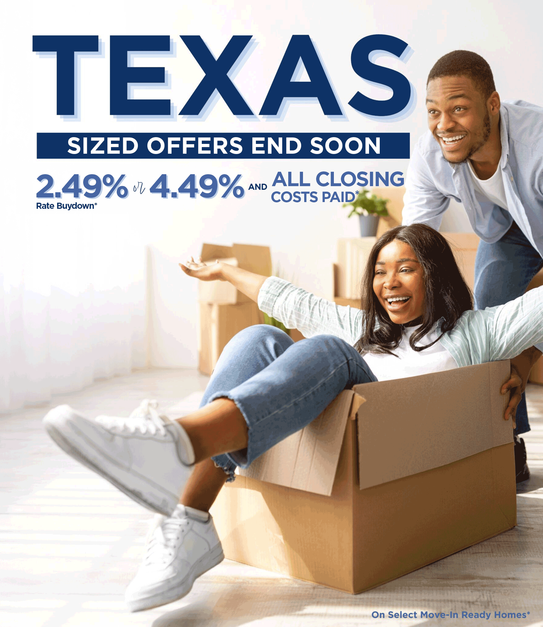Texas Sized Savings on select Homes